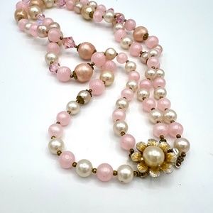 VTG Retro PINK Necklace